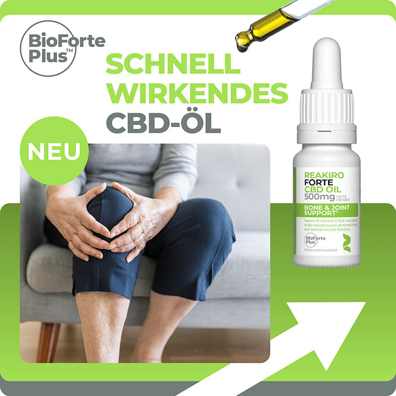 Forte CBD Knochen- und Gelenkunterstützung