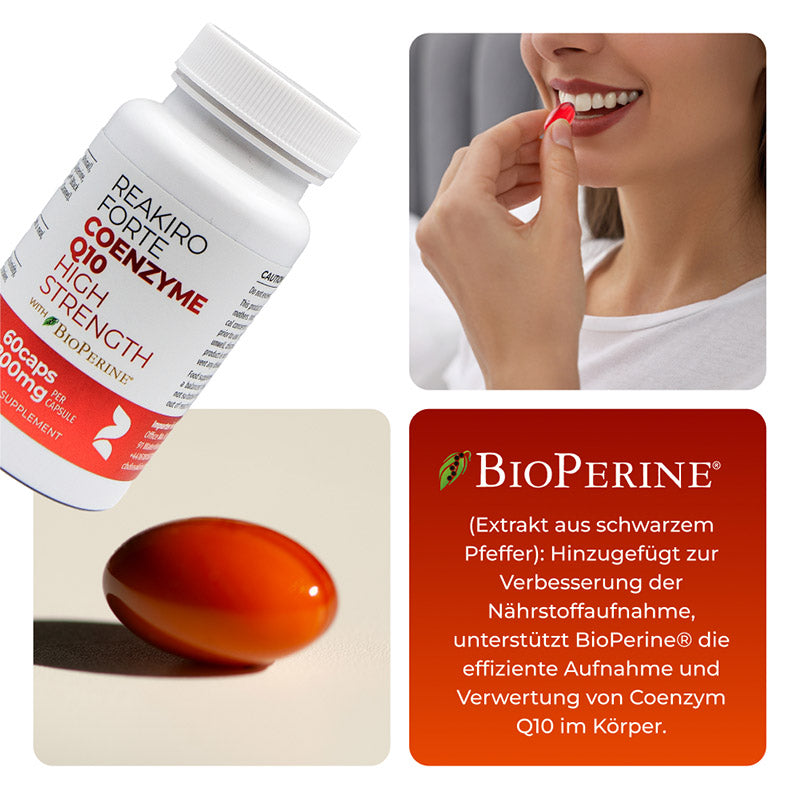 Forte Coenzym Q10 12000 mg 60 Stück
Success Verwendung