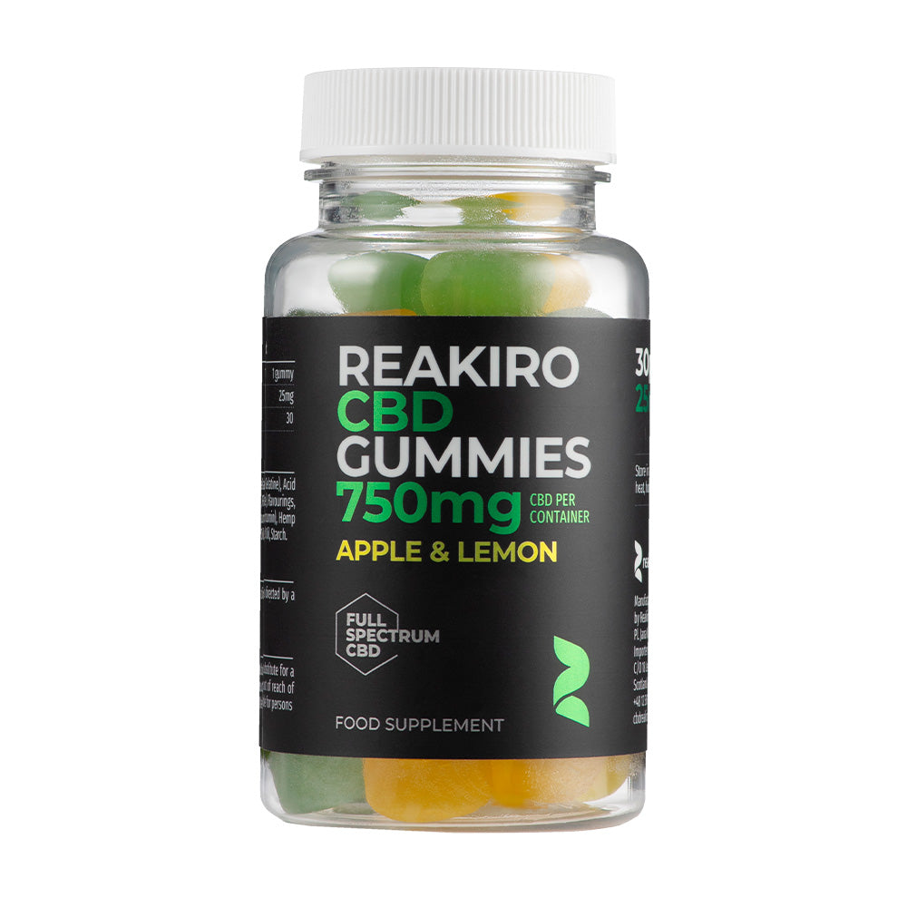 Reakiro CBD Gummies 750mg full spectrum