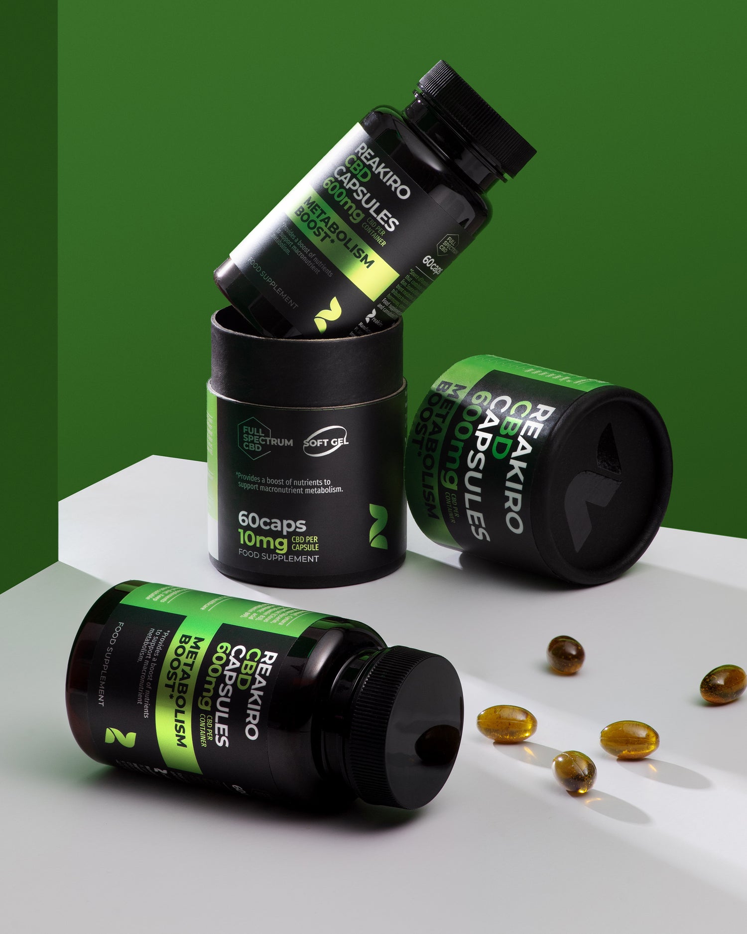 Reakiro Metabolism Boost CBD -Capsules