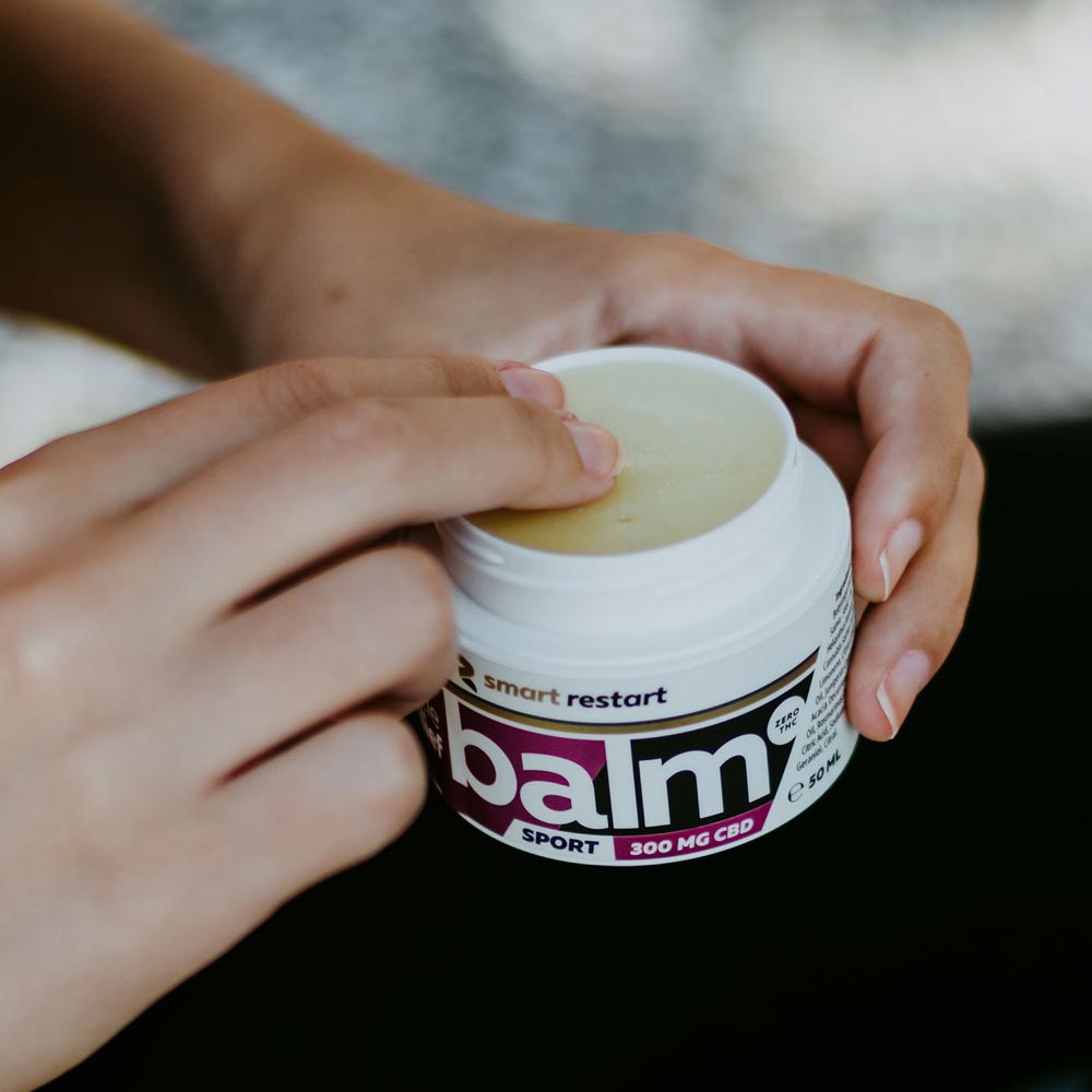 CBD Balm Muskel Gelenk zur Erholung