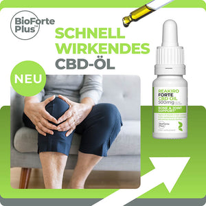 Forte CBD Knochen- und Gelenkunterstützung