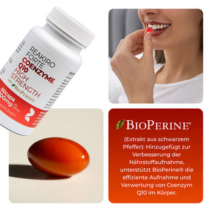 Forte Coenzym Q10 12000 mg 60 Stück
Success Verwendung