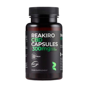 Reakiro CBD Capsules 300mg 30pcs