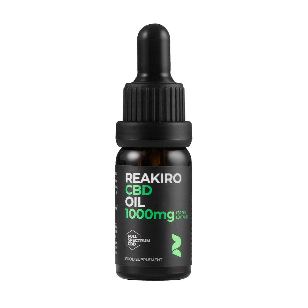 Reakiro CBD Öl 1000mg - Vollspektrum CBD Öl 10%