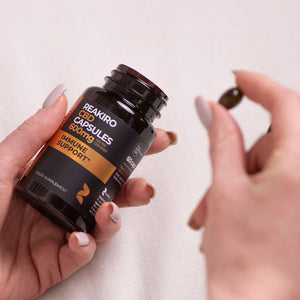 Reakiro Immune Support CBD Capsules in use