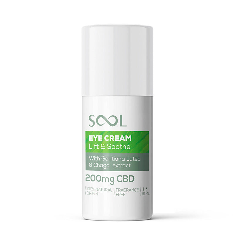 SOOL Augencreme Lift & Soothe 200mg CBD, 15ml