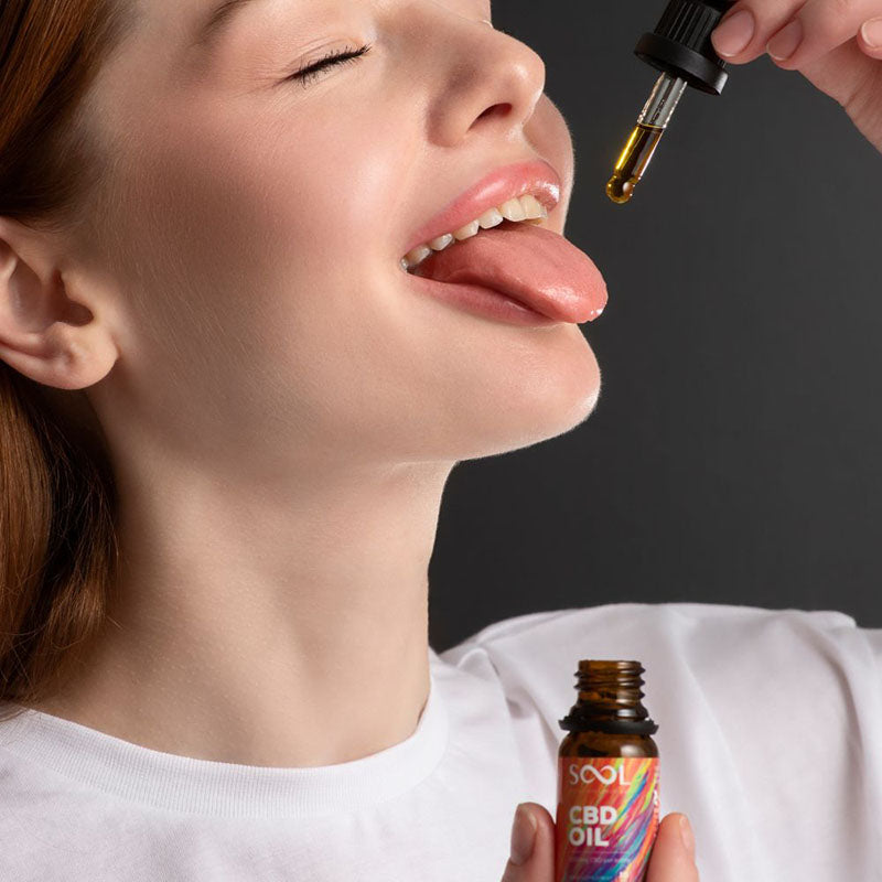 Sool Breitband CBD Öl 1500mg 10ml  Verwendung 