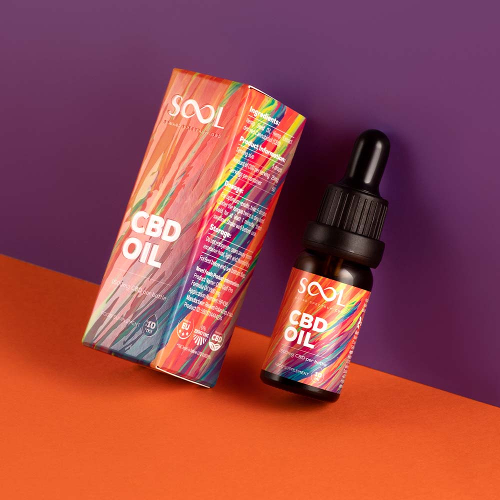 SOOL CBD Öl 1500 mg - Breitspektrum CBD Öl 15%