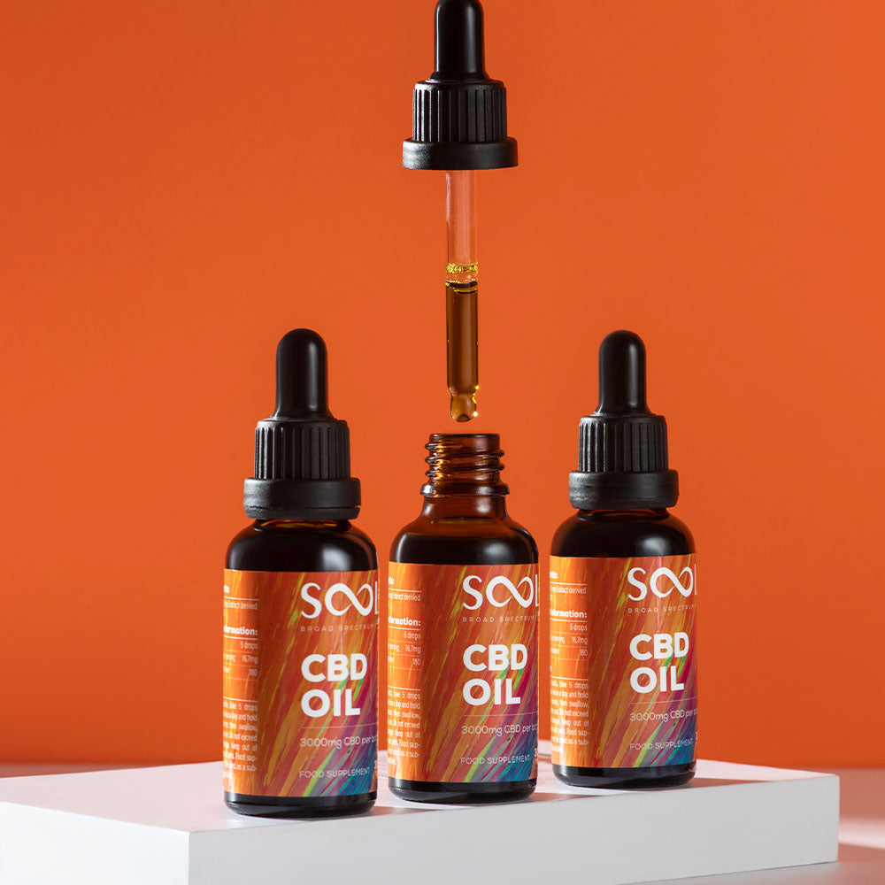 SOOL CBD Öl 3000 mg - Breitspektrum CBD Öl 10%