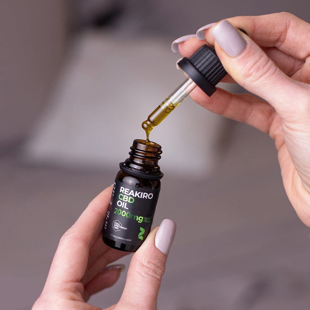 Reakiro CBD Öl 2000mg - Vollspektrum CBD Öl 20%